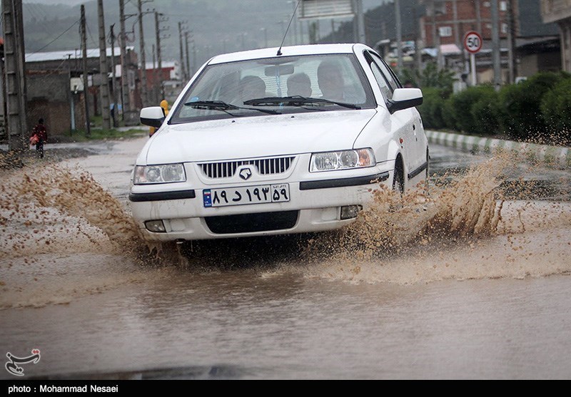 بارش شدید باران مردم آذربایجان شرقی را غافلگیر کرد/باران خردادی در شهرها سیل راه انداخت+تصاویر