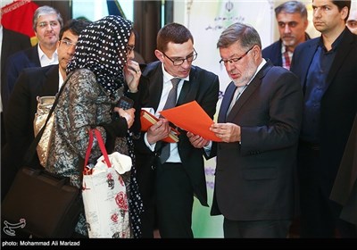 دیدار وزیرحمل و نقل فرانسه با وزیر راه و شهرسازی ایران