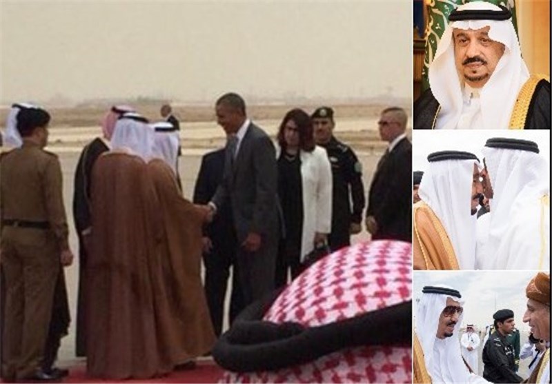 چرا پادشاه عربستان به استقبال اوباما نرفت؟+عکس