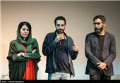 سعید ملکان تهیه‌کننده و احسان بیگلری کارگردان فیلم برادرم خسرو در سومین روز سی و چهارمین جشنواره جهانی فیلم فجر