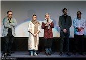 پانته‌‌آ پناهی‌ها، طناز طباطبایی بازیگران فیلم اروند و سیدرضا میرکریمی در سومین روز سی و چهارمین جشنواره جهانی فیلم فجر