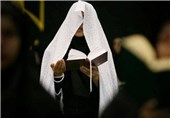اعتکاف اساتید و دانشجویان در بارگاه خواهر امام رشت
