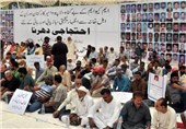 تحصن در «کراچی» علیه بازداشت 4 هزار عضو حزب «متحده قومی» پاکستان + عکس