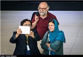 بابک کریمی در پنجمین روز سی و چهارمین جشنواره جهانی فیلم فجر