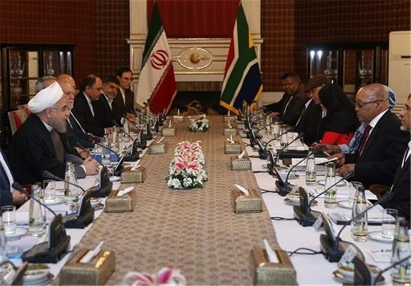 South Africa Can Become Iran’s Major Economic Partner: President Rouhani