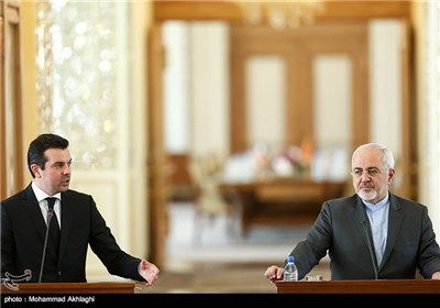 دیدار و نشست خبری وزیر امور خارجه ایران و مقدونیه‬‎