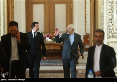 دیدار و نشست خبری وزیر امور خارجه ایران و مقدونیه‬‎