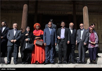 سفر رئیس جمهور آفریقای جنوبی به اصفهان