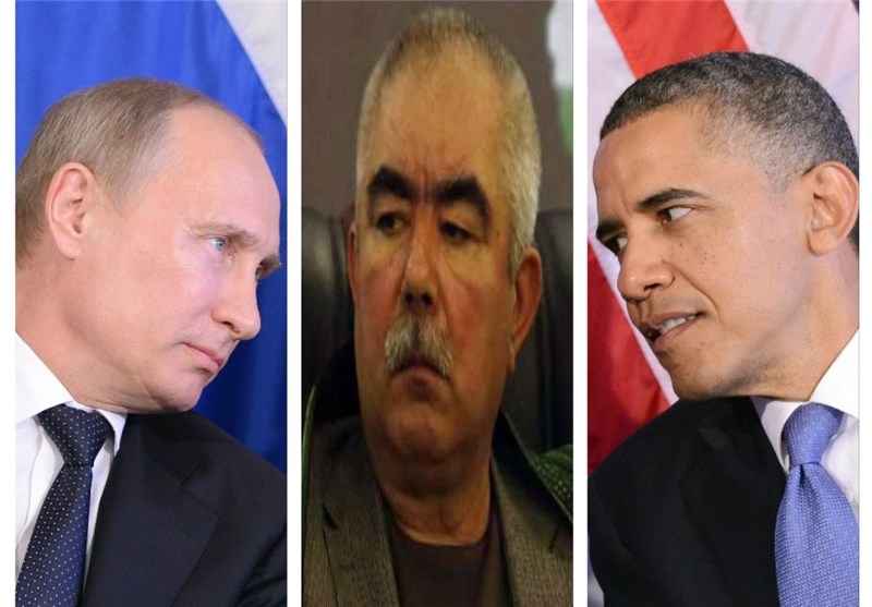 «دوستم» طرد شده از جانب آمریکا ممکن است به سمت روسیه متمایل شود