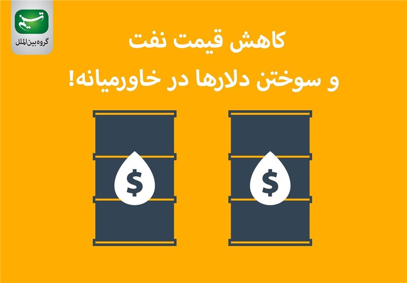 مجله الکترونیکی/ کاهش قیمت نفت و سوختن دلارها در خاورمیانه!