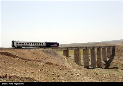 بازدید خبرنگاران از محور ریلی مشهد-سرخس