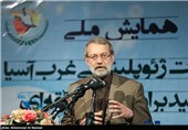 سخنرانی علی لاریجانی رئیس مجلس شورای اسلامی در همایش ملی تحولات ژئوپولیتیکی غرب آسیا 