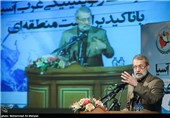 سخنرانی علی لاریجانی رئیس مجلس شورای اسلامی در همایش ملی تحولات ژئوپولیتیکی غرب آسیا 