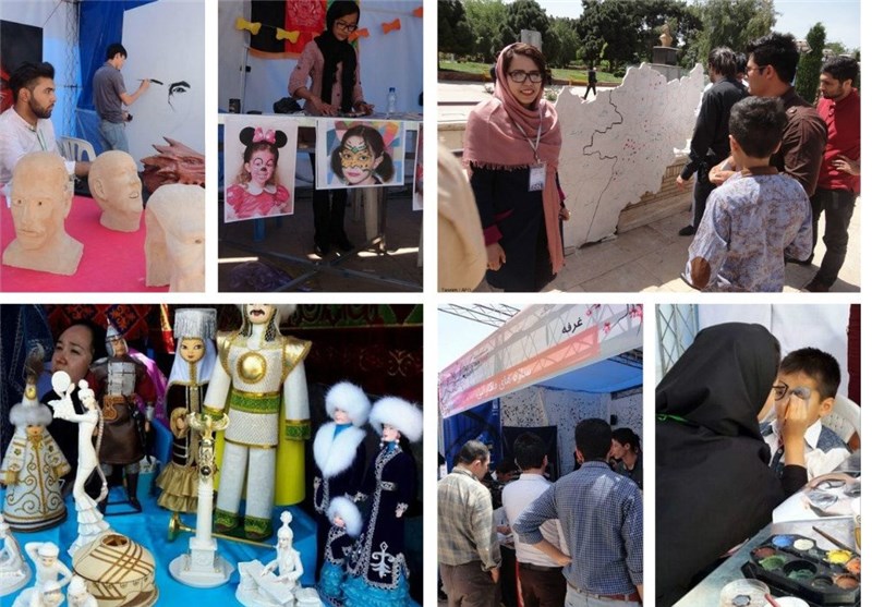 جشنواره «گل‌سرخ»؛ بهانه‌ای برای «هویت، فرهنگ و هنر» مهاجرین افغانستانی + تصاویر