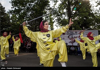 People in Tehran Observe World Tai Chi, Qigong Day