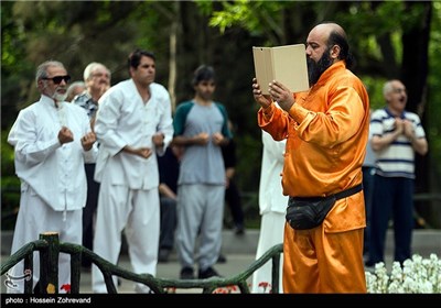 People in Tehran Observe World Tai Chi, Qigong Day