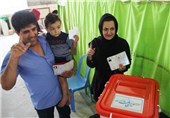 مرحله دوم انتخابات دهمین دوره مجلس در مهریز به روایت تصویر