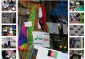 «شیوع همدلی در میان ملتها»؛ شعار آینده‌سازان مهاجر افغانستانی در نمایشگاه مشهد + عکس