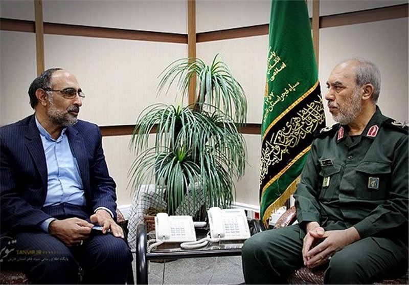 سپاه فجر استان فارس از بازسازی عتبات عالیات حمایت می‌کند
