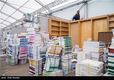مراحل آماده سازی بیست و نهمین نمایشگاه بین‌المللی کتاب تهران - شهر آفتاب