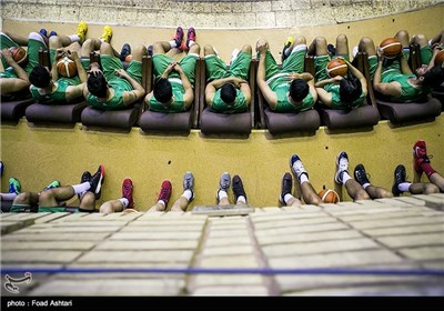 Iran Basketball Team Preparing for Olympic Qualifying Tournament