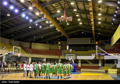 Iran Basketball Team Preparing for Olympic Qualifying Tournament