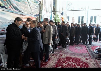 مراسم ترحیم شهید حاج حسن اکبری محافظ مقام معظم رهبری