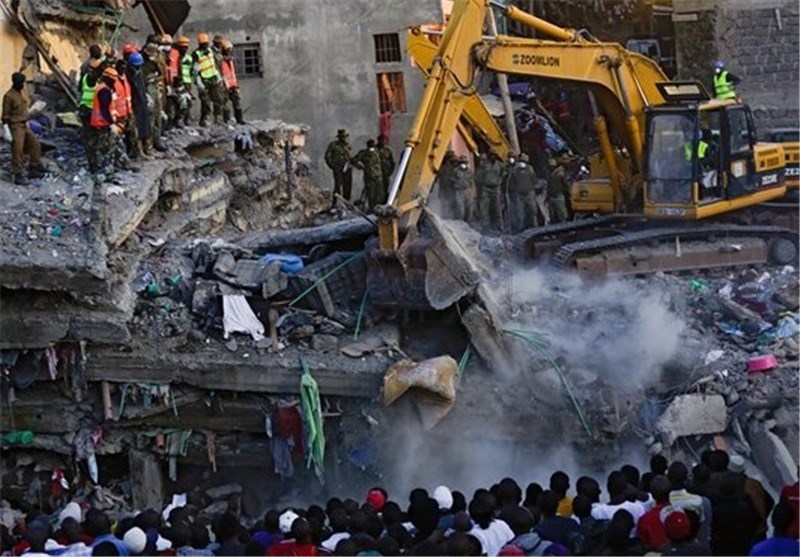 Woman Found Alive after 6 Days in Collapsed Building in Kenya