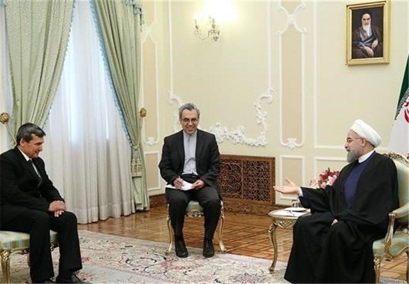 President Rouhani Urges Closer Iran-Turkmenistan Ties