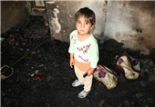 بازیگوشی کودک مشهدی منزل مسکونی را به آتش کشید/ تخمین خسارت گسترده مالی
