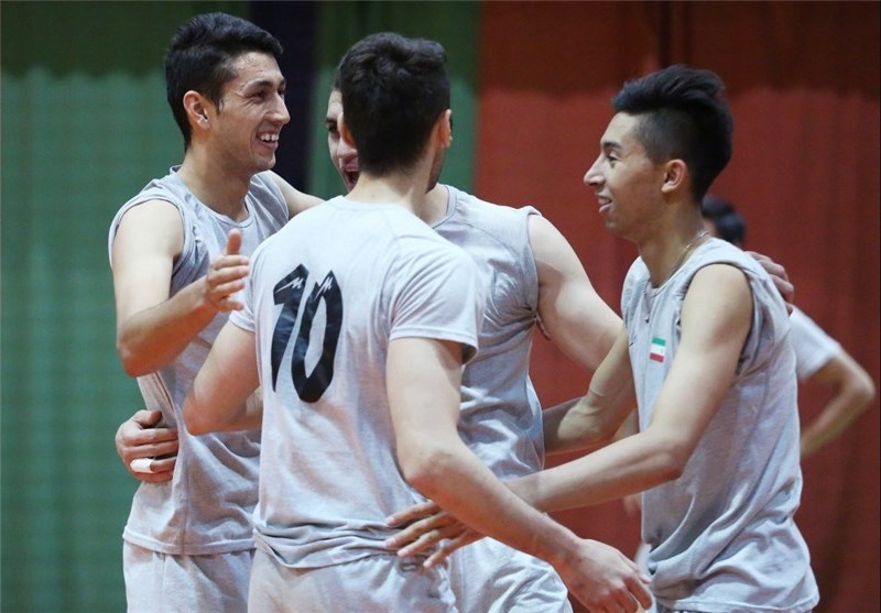 Iran U-20 Volleyball Team Defeats Slovenia in Friendly
