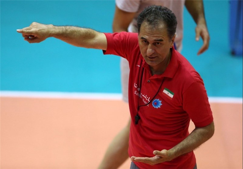 My Players Played with Hearts against Japan, Iran Volleyball Coach Shahnazi Says