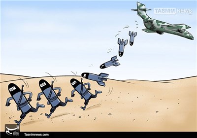 کاریکاتور/تقویت حضور‌ نظامی ناتو در مبارزه با داعش!