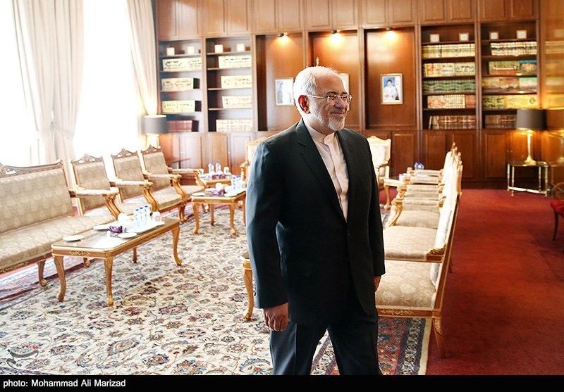 دیدار ظریف با رئیس جمهور لتونی