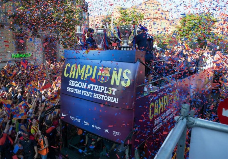 جشن قهرمانی بارسلونا در لالیگا مفصل نخواهد بود