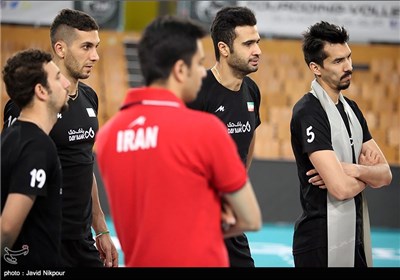 Iran Volleyball Team Preparing for Olympic Qualifying Tournament