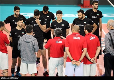 Iran Volleyball Team Preparing for Olympic Qualifying Tournament
