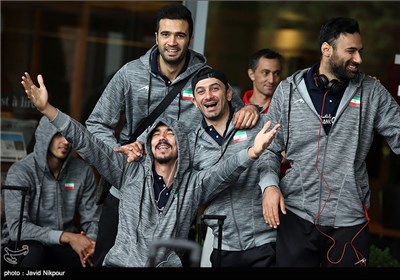 Iran Volleyball Team Preparing for Olympic Qualifying Tournament