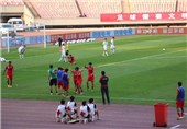 پیروزی تیم فوتبال نوجوانان ایران مقابل ازبکستان