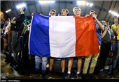 دیدار تیمهای ملی والیبال ایران و فرانسه