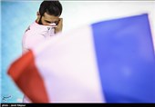 دیدار تیمهای ملی والیبال ایران و فرانسه