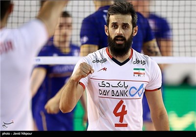 Iran Volleyball Team Loses to France in Friendly Match