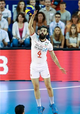 Iran Volleyball Team Loses to France in Friendly Match