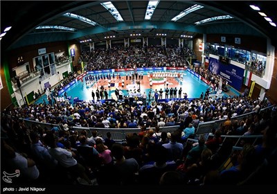 Iran Volleyball Team Loses to France in Friendly Match