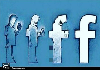 کاریکاتور/ اعتیاد به شبکه‌های اجتماعی