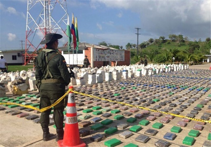 کشف بزرگ‌ترین محموله کوکائین تاریخ کلمبیا