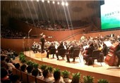 ارکستر سمفونیک در شانگهای نواخت