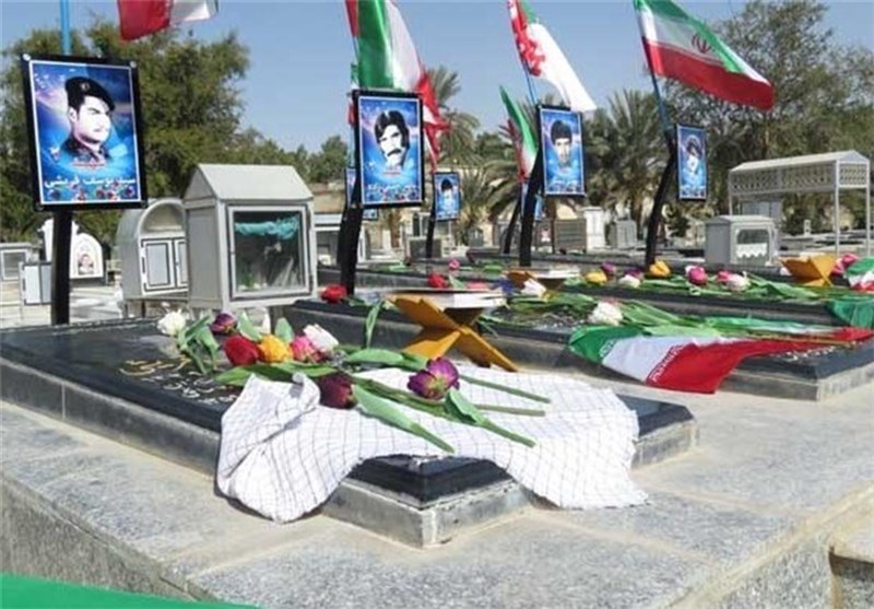اتمام عملیات ساماندهی گلزارهای شهدا استان قزوین تا پایان سال 95