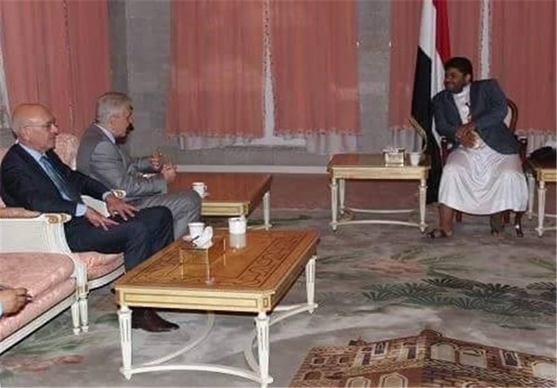 دیدار سفیر روسیه با رئیس کمیته عالی انقلابی یمن