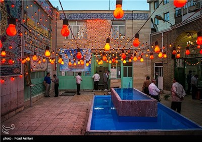 آذین بندی خیابان های تهران به مناسبت نیمه شعبان